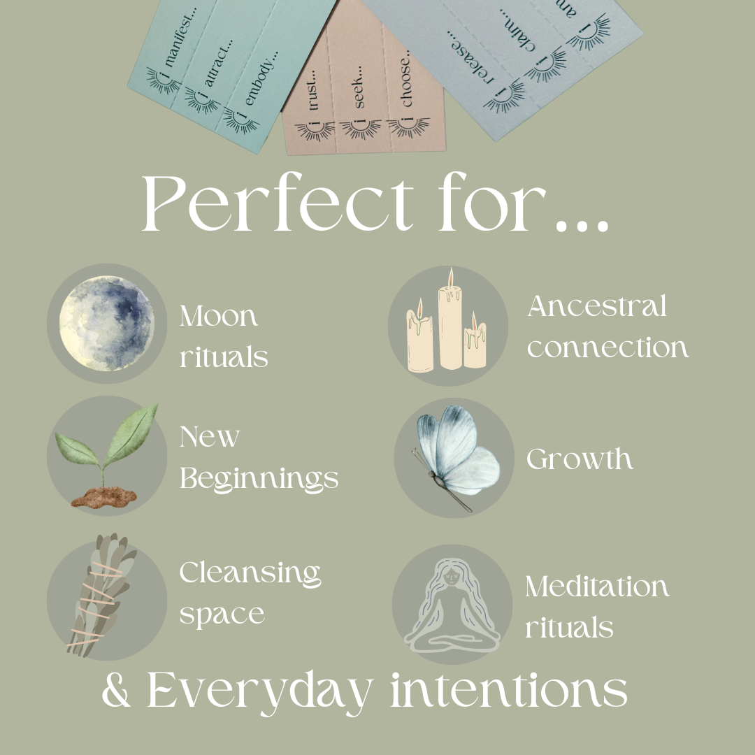 Incentional Energy Enhancing Paper Incense (48 count)