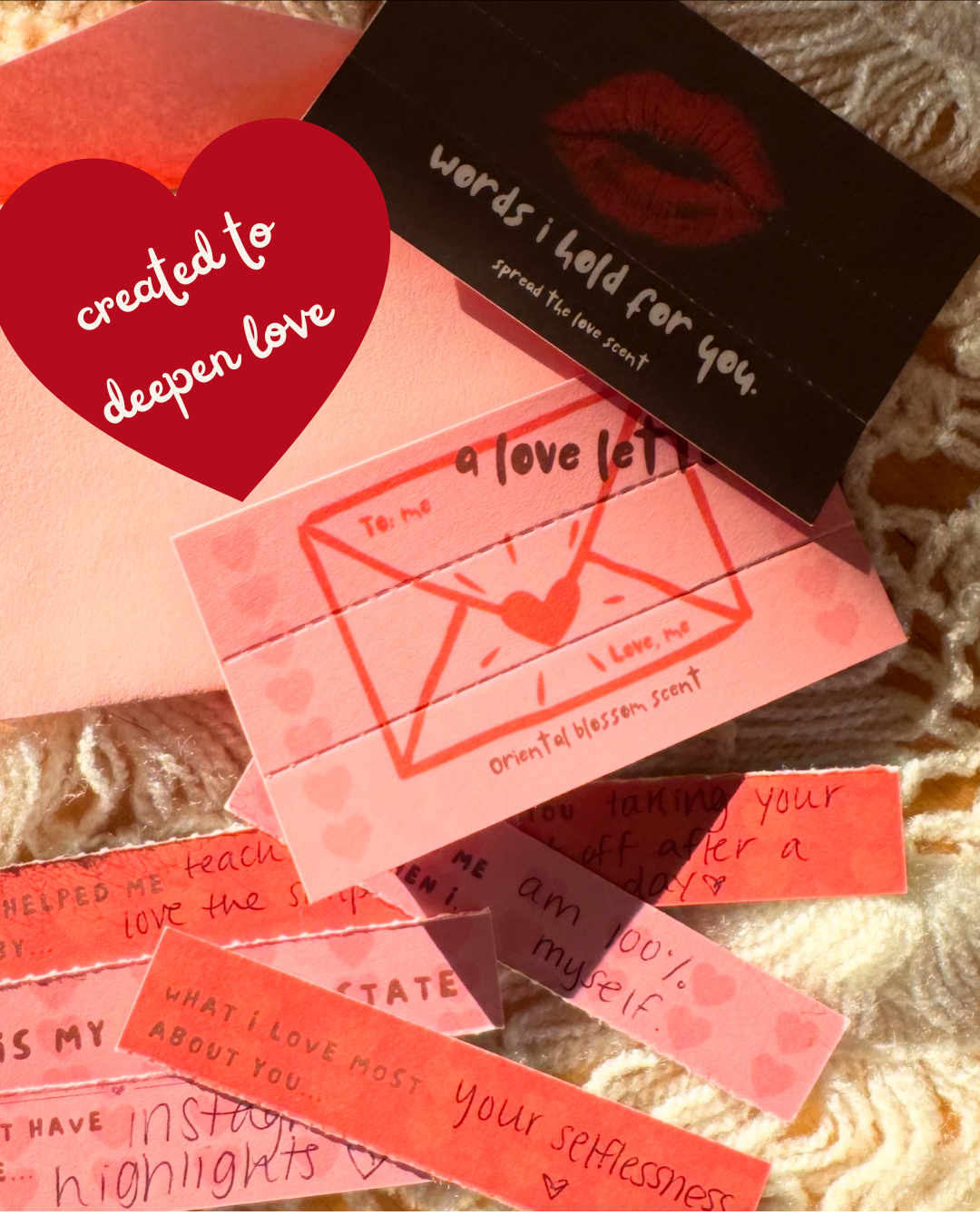 LIMITED EDITION VALENTINES DAY INCENSE PAPER