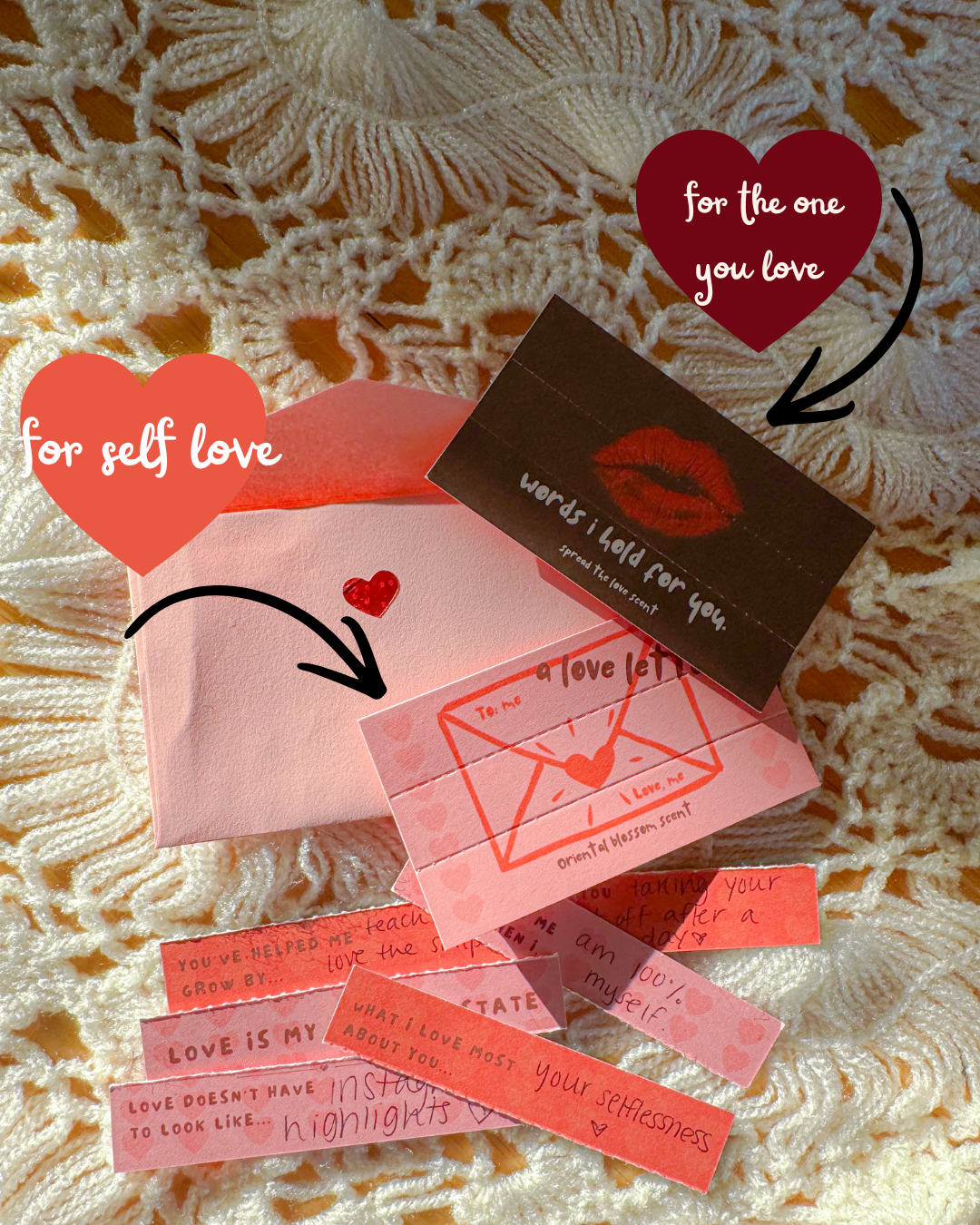 LIMITED EDITION VALENTINES DAY INCENSE PAPER