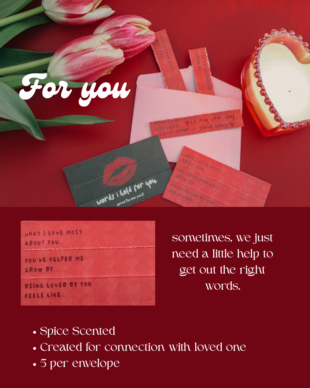 LIMITED EDITION VALENTINES DAY INCENSE PAPER