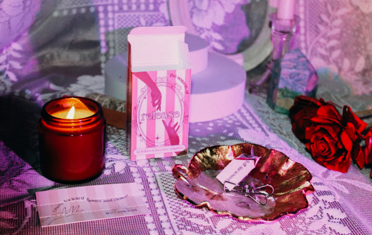 Release Kit: Spiced Ember Paper Incense for Letting Go