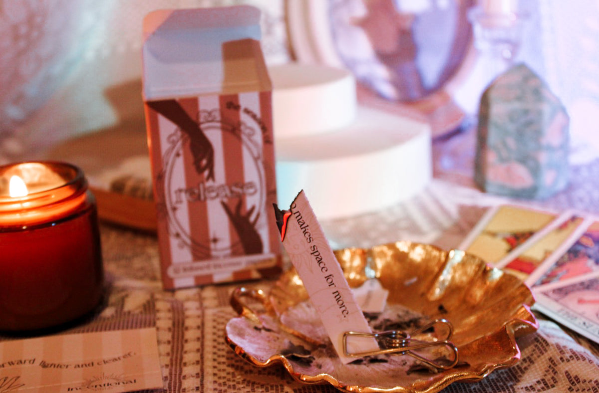 Release Kit: Spiced Ember Paper Incense for Letting Go