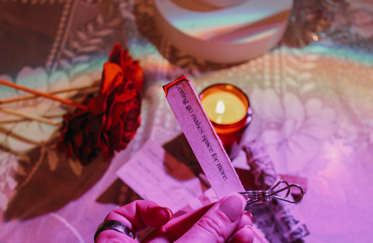 Release Kit: Spiced Ember Paper Incense for Letting Go