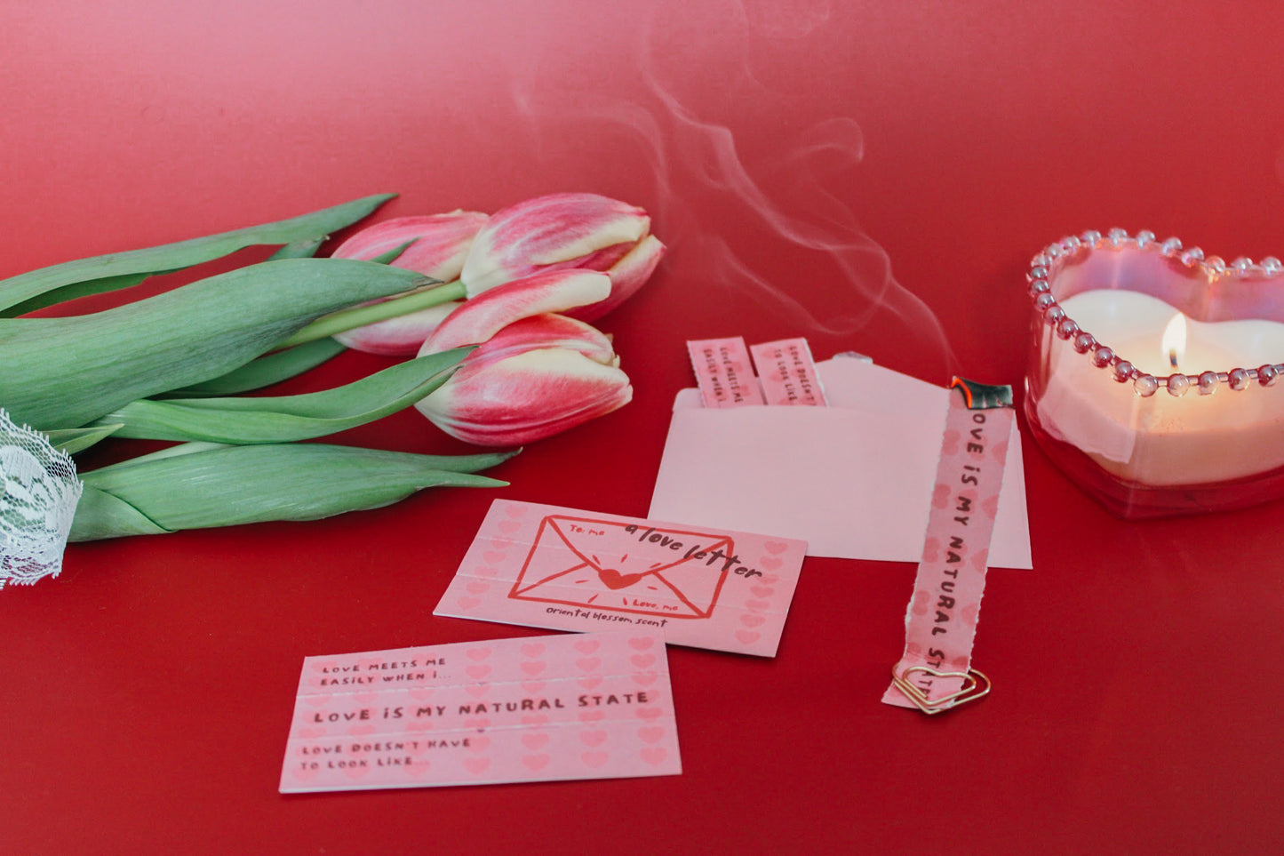 LIMITED EDITION VALENTINES DAY INCENSE PAPER